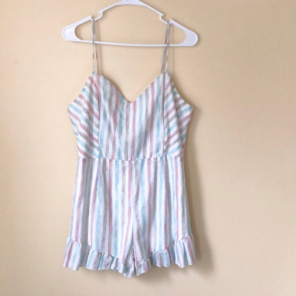 Peppermint Dresses & Skirts - Peppermint Striped Romper💎